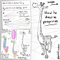 【绘画教程】画师 Mitch Leeuwe 分享的卡通动物轮廓与动势线画法（动物教程） : 超简单的动物教程...