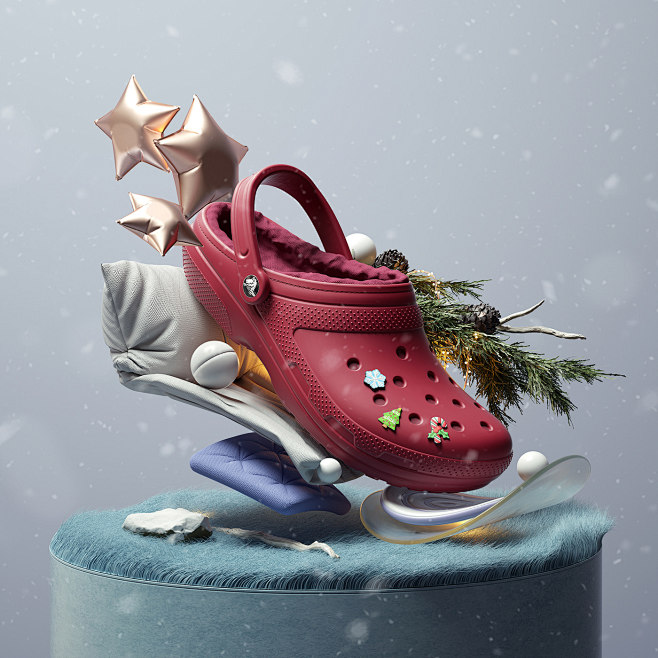 Crocs Shoes 3D desig...