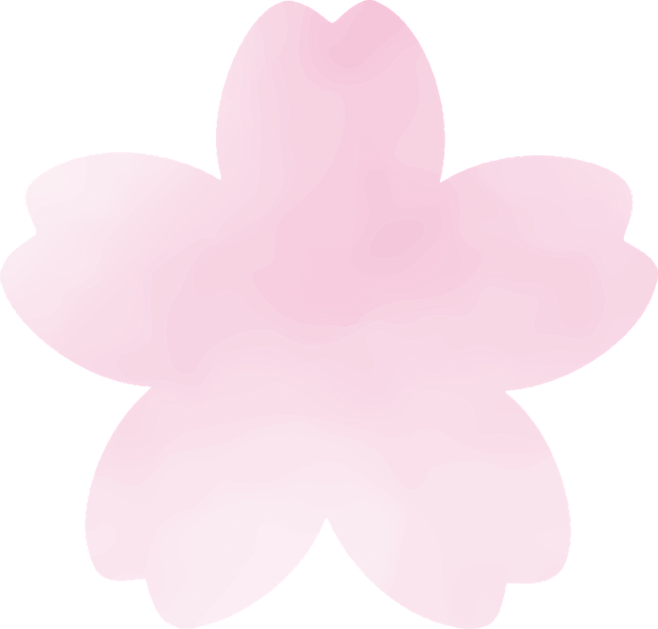 日式粉色手绘水彩樱花图案Sakura矢量...