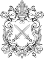 Bishop of London #sword #crest #royal