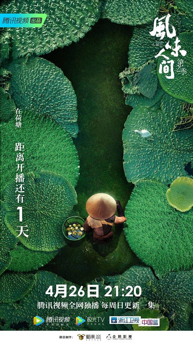 央视，那些惊艳无比的海报创意！
《风味人...