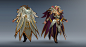 Vestige of the Arsenal Magus, Joshua Gudmundsen : This is a skin set I made for the character Invoker in Dota 2.
It comes with 4 different color variations and two head variations  (one of which has 3 color variations)

It is currently available for purch