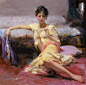 Parisian-Girl-by-Artist-Pino-Daeni-Artwork.jpg (572×568)