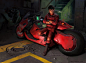 KANEDA!, John Wallin Liberto : Always wanted to draw a portrait of Kaneda in Akira, love the movie!