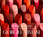 ROUGE ECSTASY Excess moisture rich lipcolor. The first CC lipstick GIORGIO ARMANI