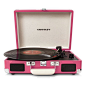 VIntage record player in PINK