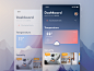 Dashboard (Day vs. Night) smart home smart dashboard iphone user interface ui ios app