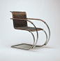 Ludwig Mies van der Rohe, arm chair MR 20/3, 1927, Collection Vitra Design Museum, © VG Bild-Kunst Bonn, 2015.