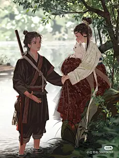 古风壁纸 动漫壁纸 二次元 情侣