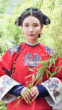 潘时七饰采集蓓杉采集到清朝美人延禧攻略-纳兰淳雪/舒妃-李春媛饰采