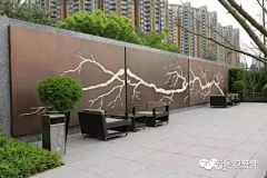 咸镜北道采集到景观 住宅区景墙