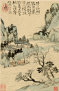 清 石涛 山水冊