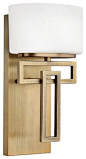 Contemporary Hinkley Lanza Brushed Bronze 12 High Wall Sconce - contemporary - wall sconces - Lamps Plus: 