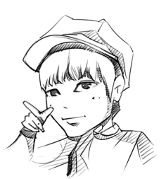 黄小雯漫画采集到q版素描漫画