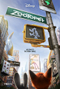 2016美国《疯狂动物城 Zootopia》 #电影# #海报#