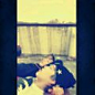 "such a nice day on the rooftop with my dear bro Jong up"