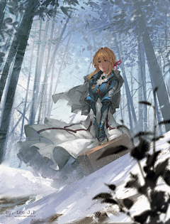 Vikezw采集到Violet evergarden