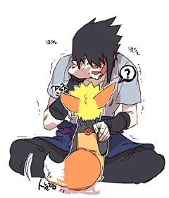 #佐鸣# ❀(*´◡`*)❀佐助要被萌哭了！！！！twi@dkfvkdls