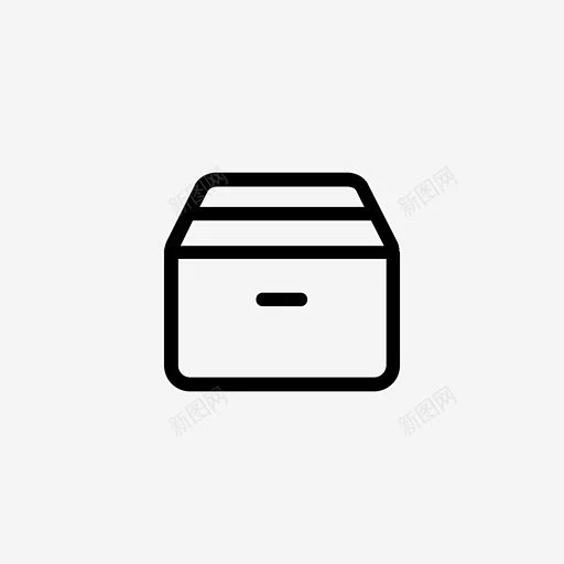 包装箱轮廓包装图标 标志 UI图标 设计图片 免费下载 页面网页 平面电商 创意素材-花瓣网