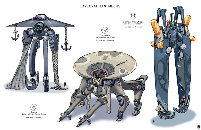 Lovecraftian Mechs, ...