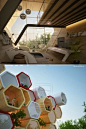 Interesting Room Concept, future house, modern architecture, futuristic building