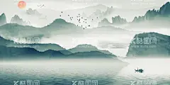 意境山水背景  - 源文件下载【酷图网】山水背景,山水电视背景,电视背景墙,客厅背景墙,沙发背景墙,新式装饰画,背景墙,新中式背景墙,卧室背景墙,中式背景墙,山水情,简约山水,高山,流水,一叶扁舟,高山流水,中式水墨画,宁静致远,国画山水,意境山水,山水,水墨山水,水墨画,江山,江山如画,水墨江南,江南水乡,壁纸,壁画