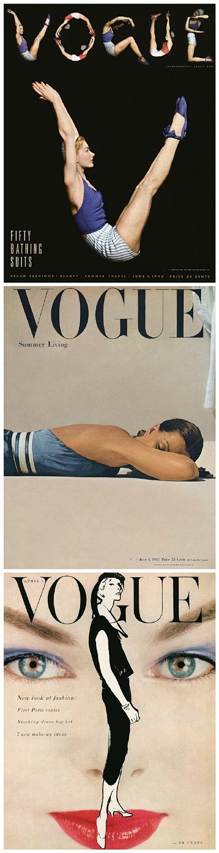 时尚杂志Vogue 的封面上，记录着12...