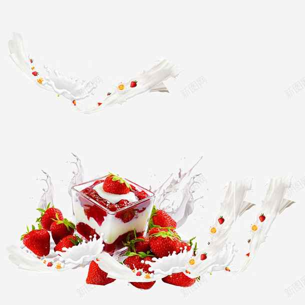 卡式酸奶LOGO图标 平面电商 创意素材