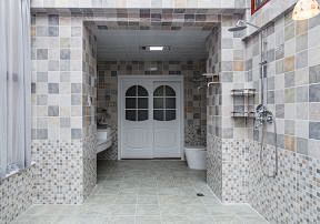 别墅浴室图片设计  别墅卫生间设计效果图...