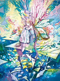 夏无眠采集到插画