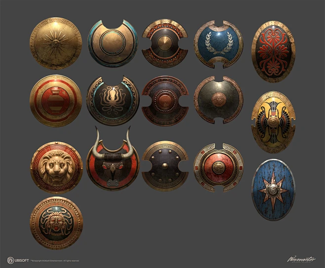 Assassin's Creed Odyssey Shields, Wavenwater Michael Guimont : Here's ...