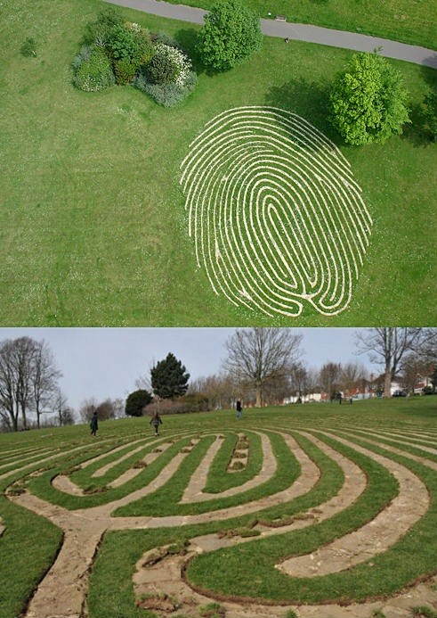 ‘Fingermaze’ in Hove...