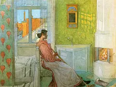 Carl Larsson 瑞典水彩画家（1853年－1919年） - 守着骨头 - 坚守着守望的博客