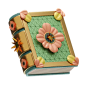 Enchanted Sapphire Tome  3D Icon
