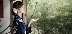 和服美女  美女壁纸-桌面背景图片-高清壁纸下载-彼岸桌面