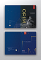 封面 设计 字体 英文 画册 手册 公司 介绍 香港 金融 企业 蓝色 大气 高端 简约 打印 印刷 封皮 首页