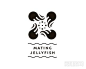 Mating Jellyfish水母育种logo设计欣赏