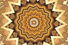 抽象万花筒纹理背景