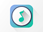 ios7音乐app - ICONFANS|图标粉丝网|专业图标界面设计论坛,软件界面设计,图标制作下载,人机交互设计