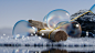 3d render abstract cinema 4d concept environment landscape render redshift