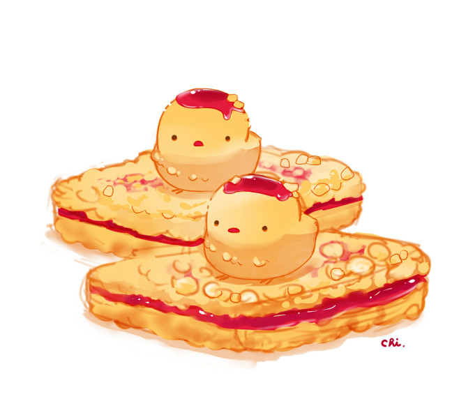 「コラーチ」/「チャイ」のイラスト [p...