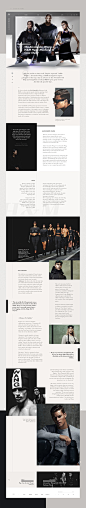 Alexander Wang  |  Redesign Concept : Redesign of the fashion designer Alex Wang´s website. This is a personal project.