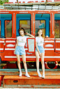 Estherloveschuu logo bunny by 츄(chuu) : ♡ 에스더러브스유 x  츄. 시즌1 ♡일본에서 가장 핫한 아티스트 에스더와 콜라보로 제작된 에스더버니티셔츠! 사랑스럽고 키치하게 :)