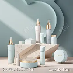 护肤品舞台设计_提示词查看_Midjourneyai绘图工具关键词描述词咒语_573X573像素-护肤品设计,数字环境,产品场景,舞台设计,护肤品舞台,设计,舞台,护肤品-提示词编号:2023071122565262-绘ai-www.ai016.com-素材库-sucai1.cn