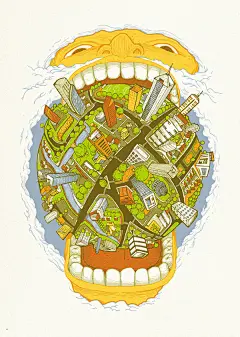 Fikri插画作品 - Arting365 | 中国创意产业第一门户]
