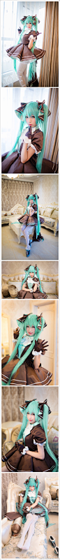 #cos正片##初音未来# 39生诞兔子miku：原p... 来自天气妞_ - 微博