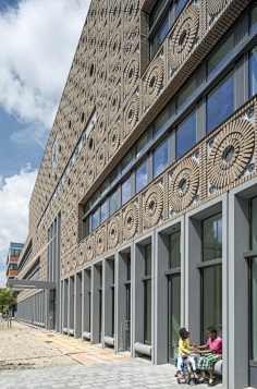 丨a丨建筑设计表皮外立面幕墙丨创意造型玻璃金属隔栅幕墙