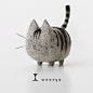 woonya【american】 猫/cat/羊毛フェルト/Needle Felting
