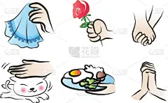 矢量绘图手握爱喝杯表情包