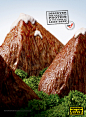 Lean Beef网站：巍巍河山，秀色可餐 广告招贴--创意图库